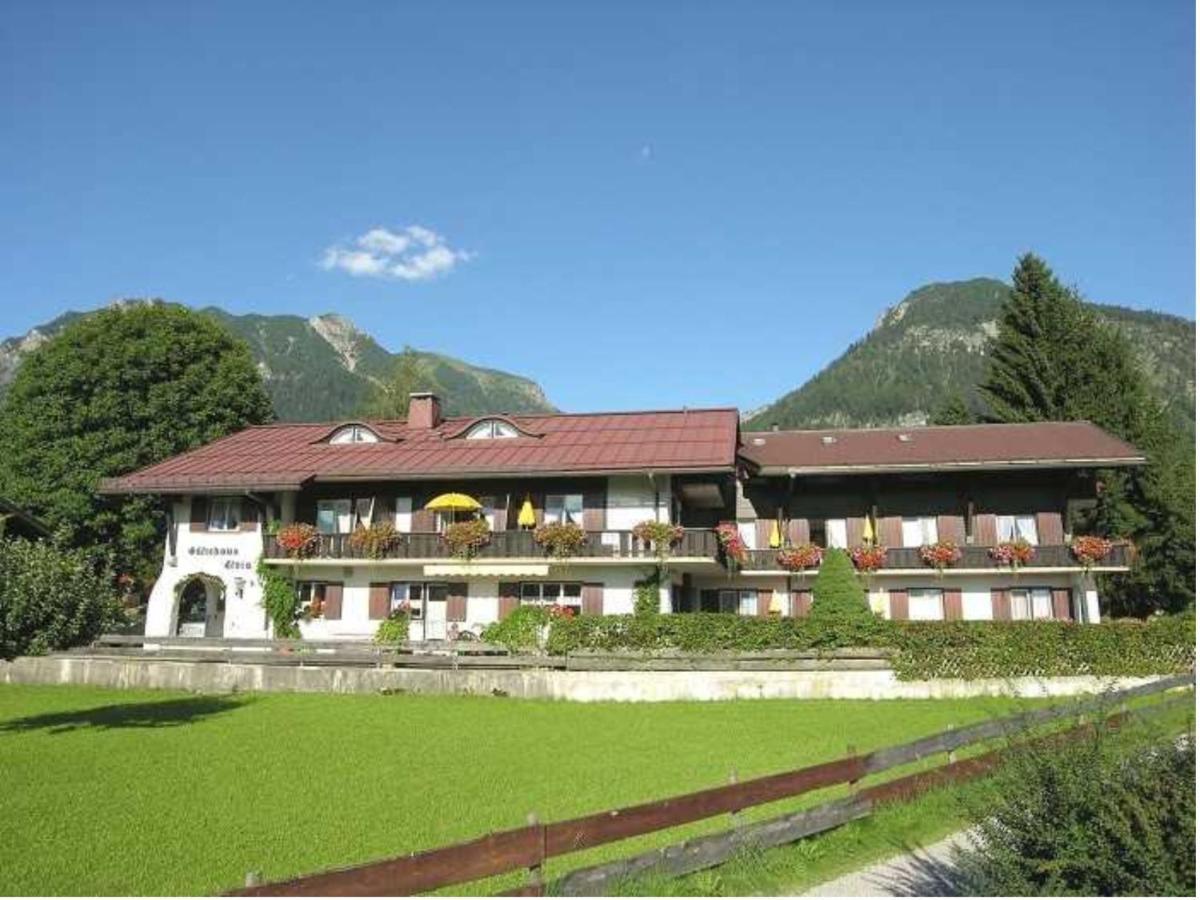 Gaestehaus Elvia Oberstdorf Dış mekan fotoğraf